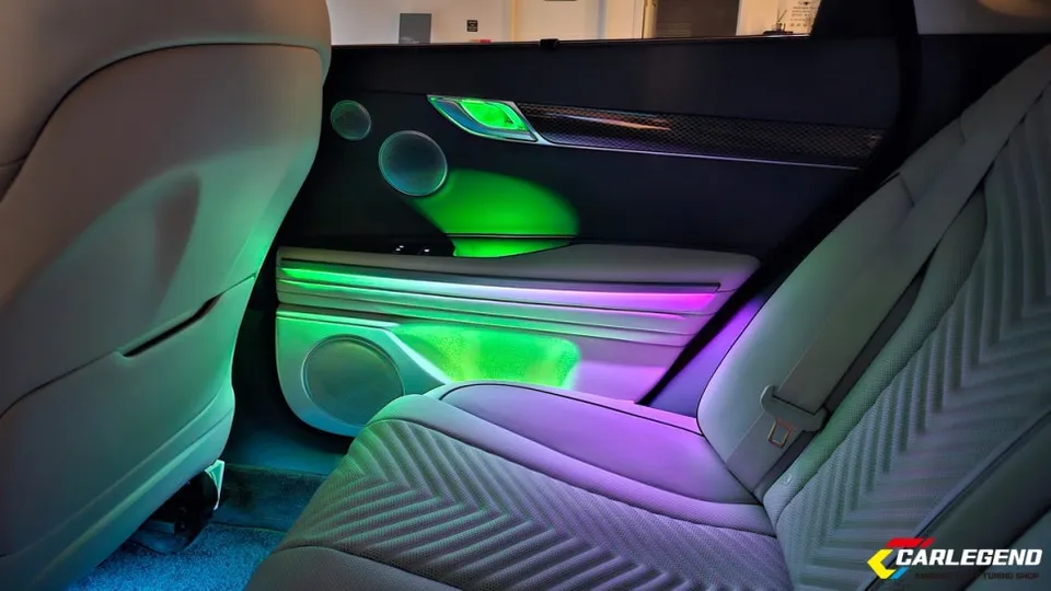 Genesis G80 RG3 ambient lighting - Genesis G80 Ambient Lighting Upgrade Review photo 4