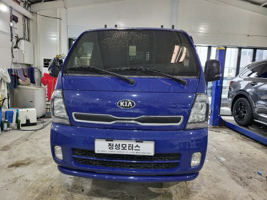 Kia Bongo 3 new car package installation result