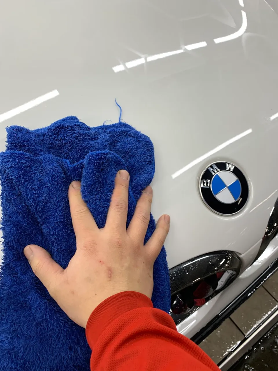 BMW X3のガラスコーティング事例|費用目安と仕上がり 施工写真 1-2