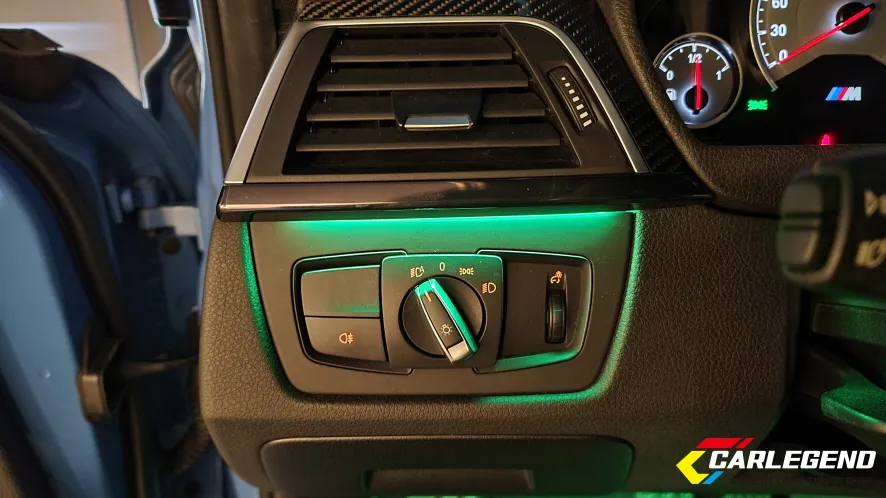 BMW 3 Series F30 ambient lighting - BMW 3 Series F30 Ambient Lighting Upgrade Review photo 3