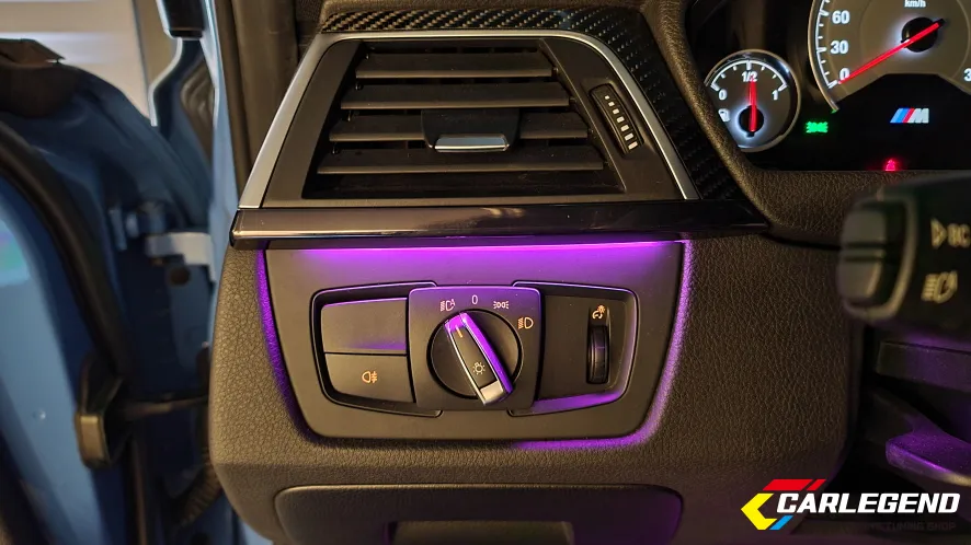 BMW 3 Series F30 ambient lighting - BMW 3 Series F30 Ambient Lighting Upgrade Review photo 4