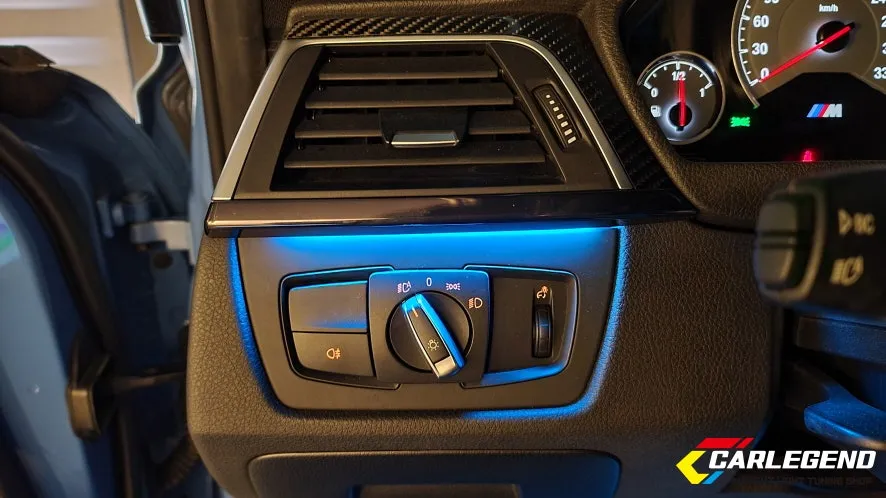 BMW 3 Series F30 ambient lighting - BMW 3 Series F30 Ambient Lighting Upgrade Review photo 5