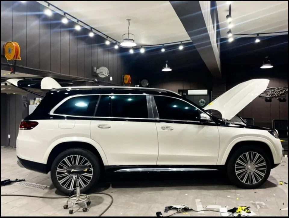 Mercedes-Benz GLS600 ppf - Mercedes-Benz GLS600 Black PPF Review — Duotone Effect photo 4