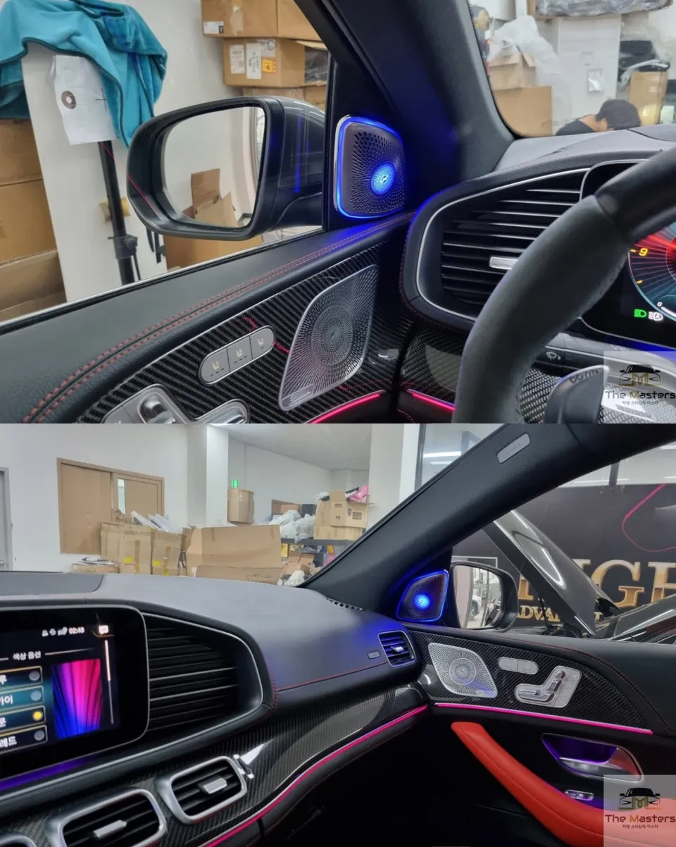 Mercedes-Benz GLE W167 ambient lighting - Mercedes-Benz GLE W167 Ambient Lighting Review: Cost & Results photo 4