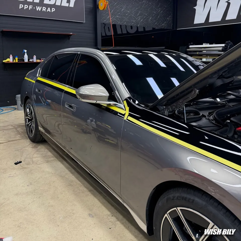 BMW 7 Series PPF施工事例|費用目安と仕上がり 施工写真 3-1