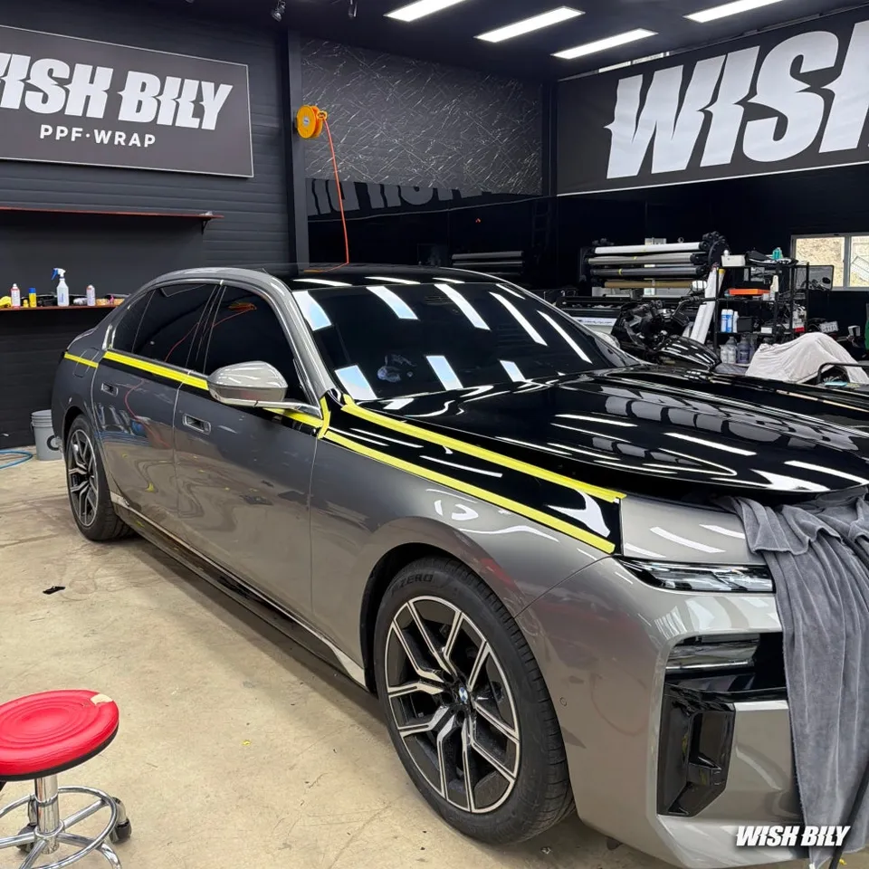 BMW 7 Series PPF施工事例|費用目安と仕上がり 施工写真 3-2