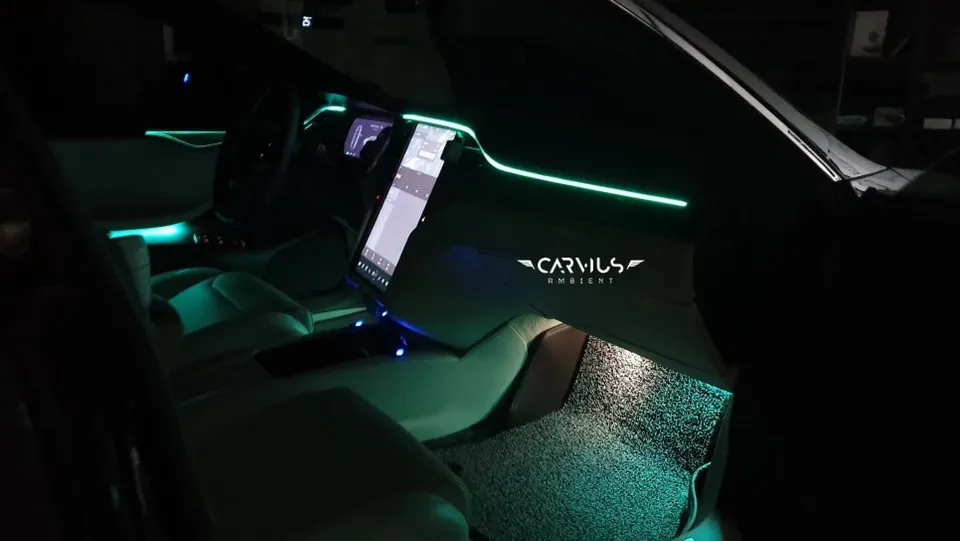 Tesla Model S other - Tesla Model S Ambient Lighting Service Review photo 6