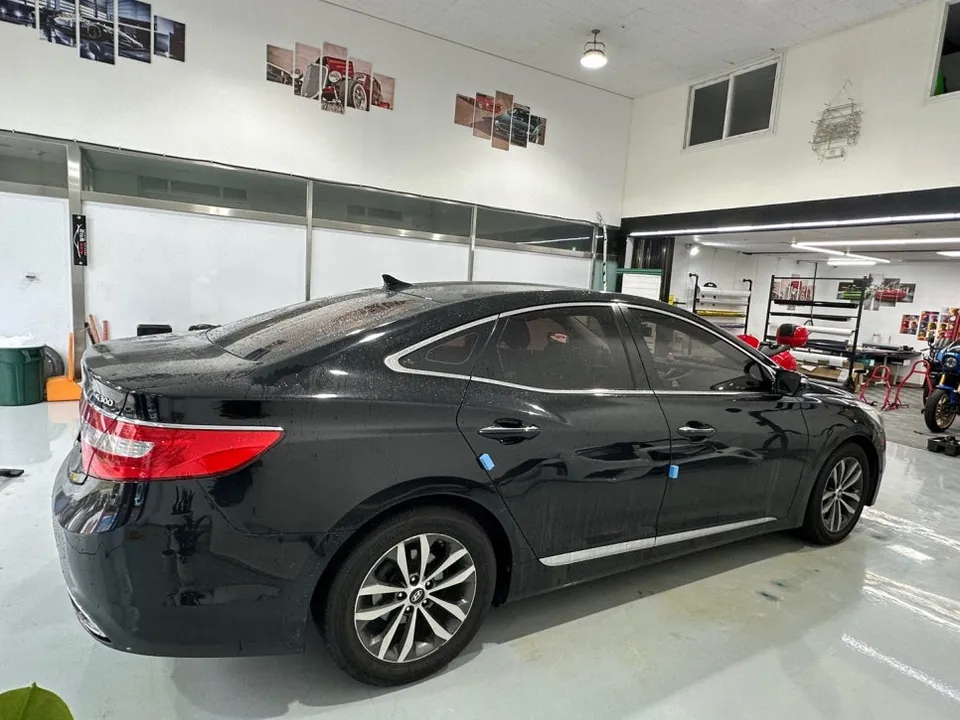 Hyundai Grandeur HG window tinting - Hyundai Grandeur HG Window Tinting Review — Heat Rejection photo 4
