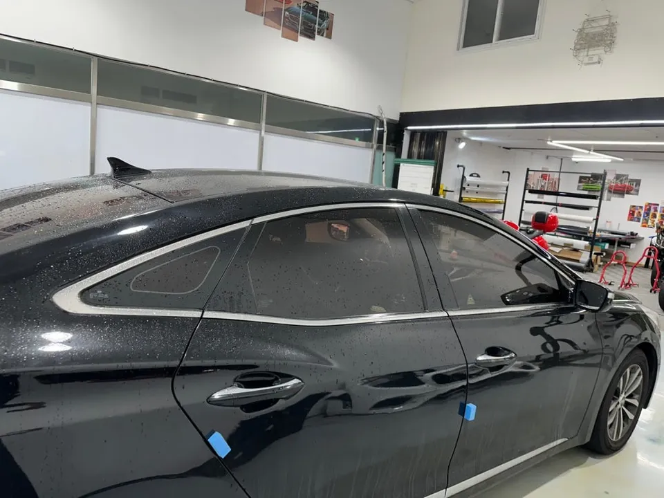 Hyundai Grandeur HG window tinting - Hyundai Grandeur HG Window Tinting Review — Heat Rejection photo 5