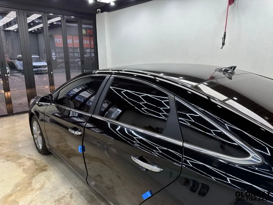 Hyundai Sonata LFのカーフィルム施工事例|費用目安・仕上がり 施工写真 2-1
