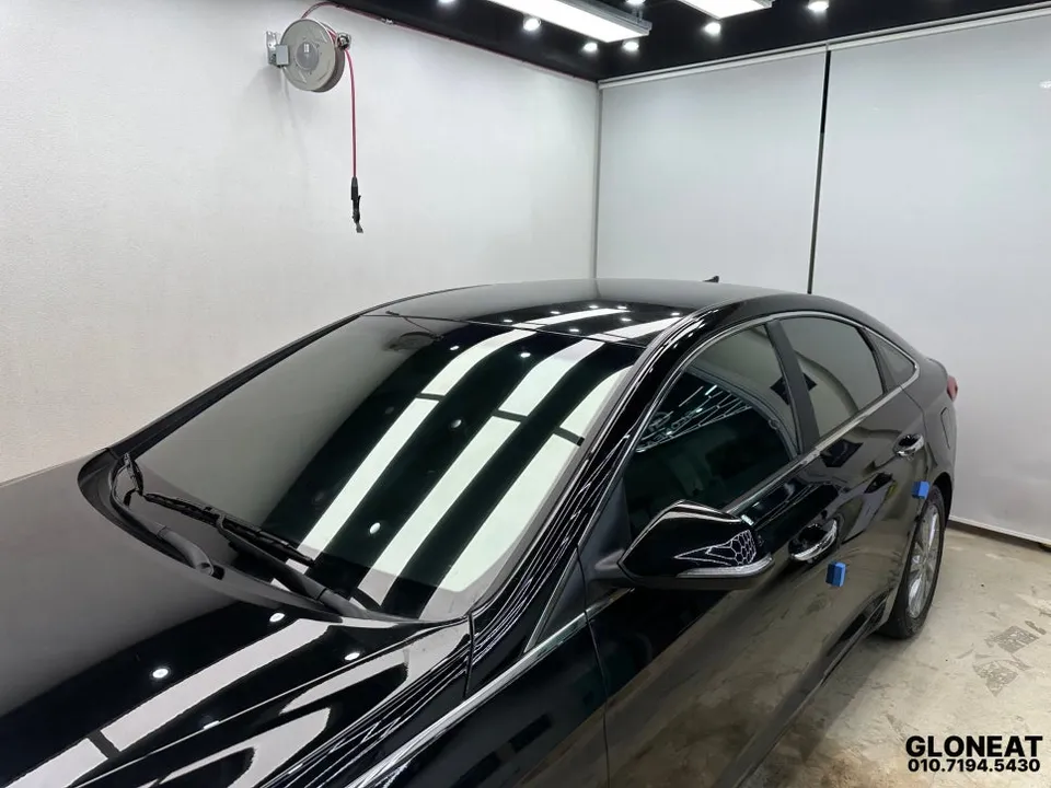 Hyundai Sonata LFのカーフィルム施工事例|費用目安・仕上がり 施工写真 2-2