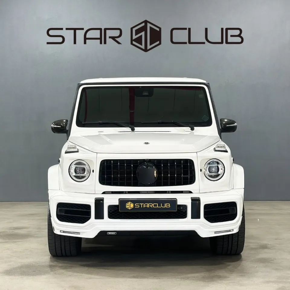 Mercedes-Benz G63 AMG exhaust upgrade installation result