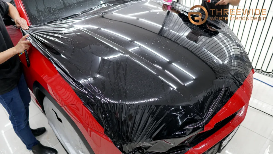 Lamborghini Urus PPF施工事例|ブラックフィルムで高級感を演出 施工写真 1-3