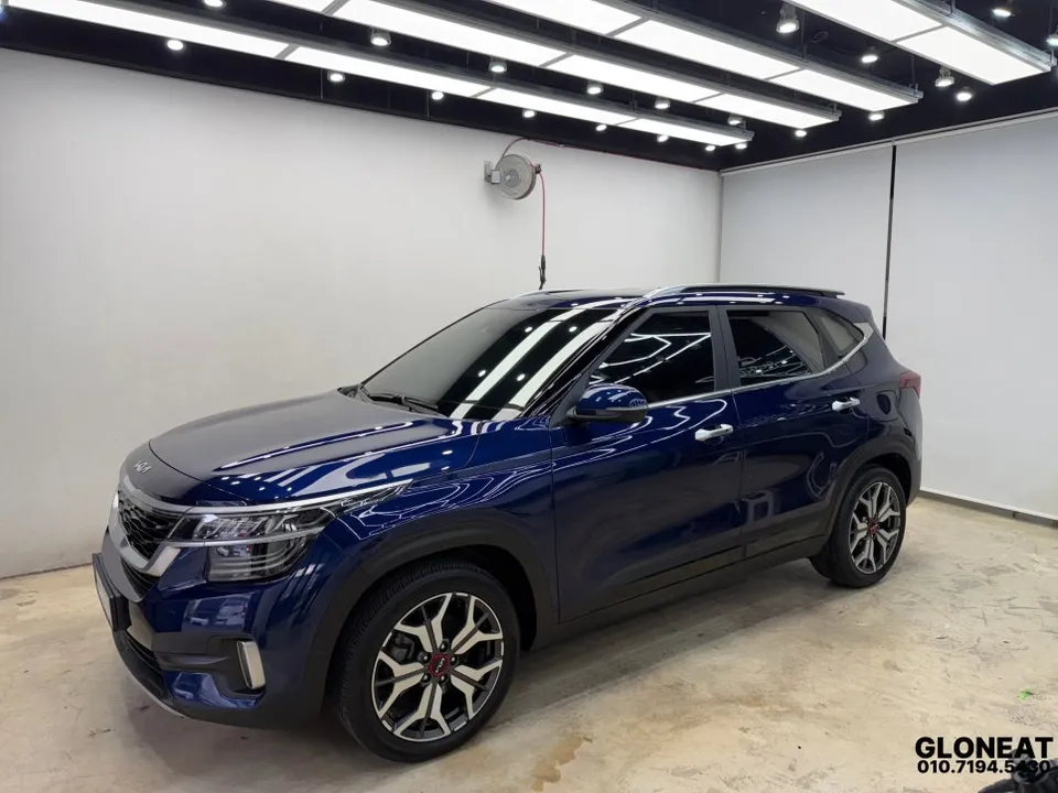 Kia Seltos window tinting installation result