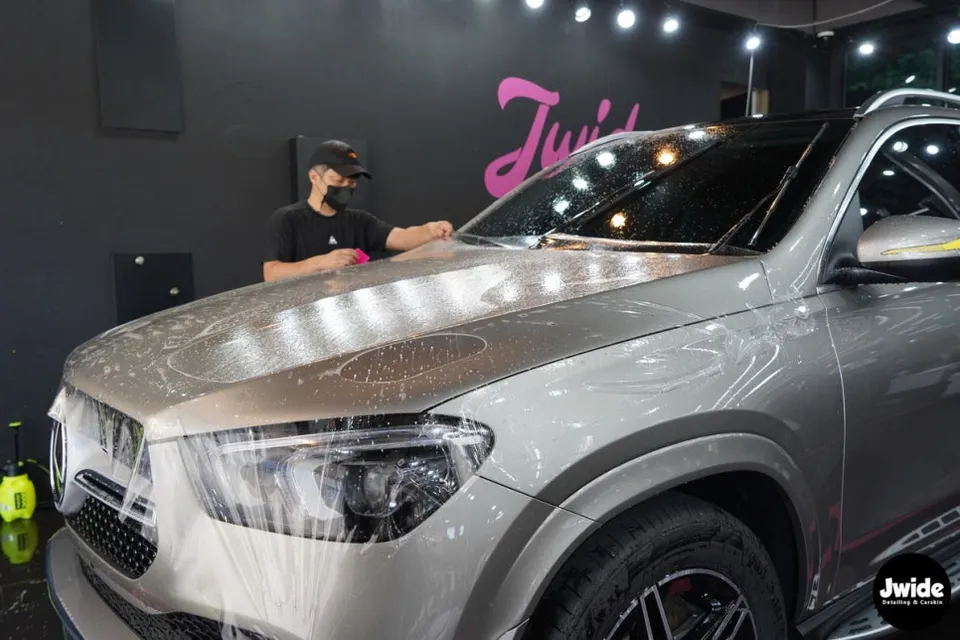 Mercedes-Benz GLE 450 PPF施工事例|費用目安・仕上がり 施工写真 4-1