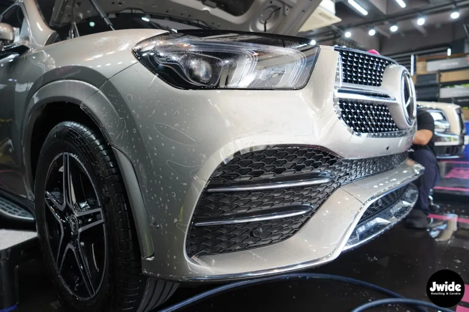 Mercedes-Benz GLE 450 PPF施工事例|費用目安・仕上がり 施工写真 1-2