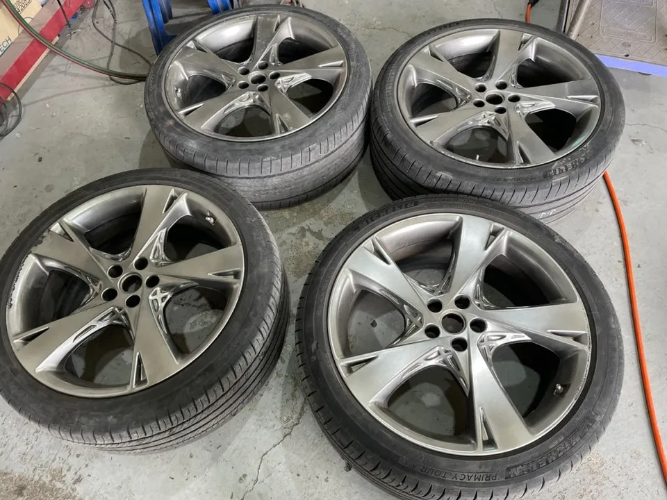 Genesis GV80 Wheel Repair Review — Flawless 22-inch Powder Coat photo 2