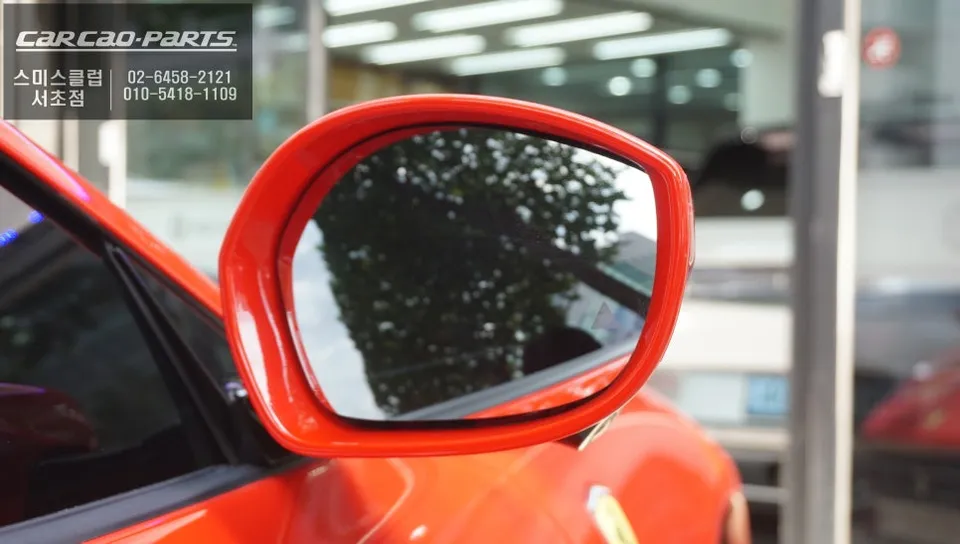 Ferrari Ferrari oem options - Ferrari Ferrari Wide Angle Mirror Upgrade Review photo 4