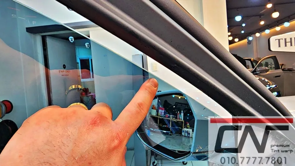 BMW 7 Series G70 window tinting - BMW 7 Series Window Tinting Review: Habercamp Sapphire Bond photo 4