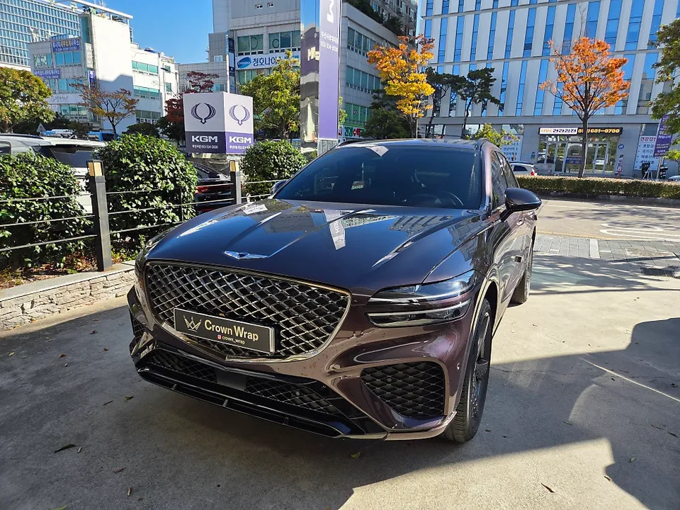 Genesis GV70 PPF施工事例｜費用目安と仕上がり 施工写真 2-1