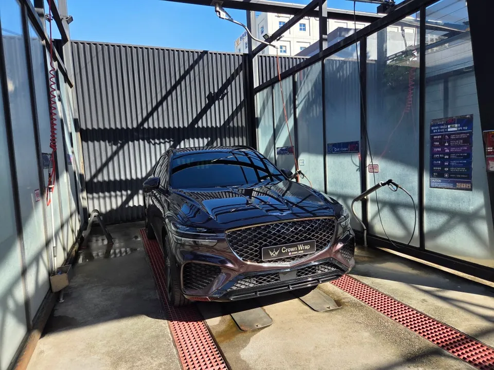 Genesis GV70 PPF施工事例｜費用目安と仕上がり 施工写真 3-1