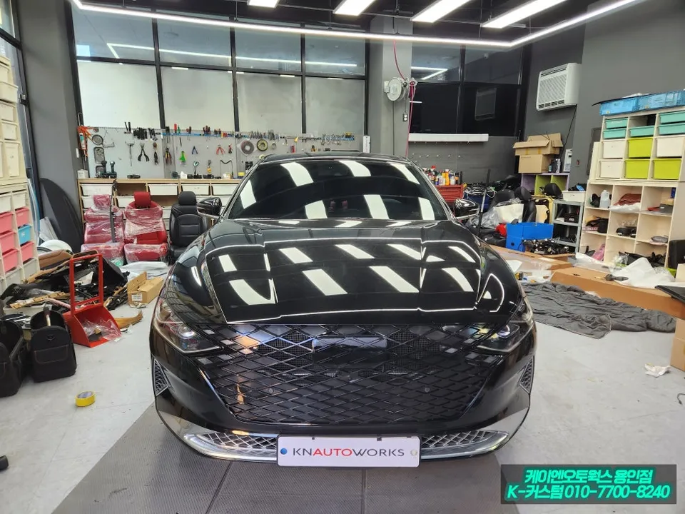 Hyundai Grandeur IG body kit - Hyundai Grandeur IG Body Kit Upgrade: G-Parts Grill Review photo 5