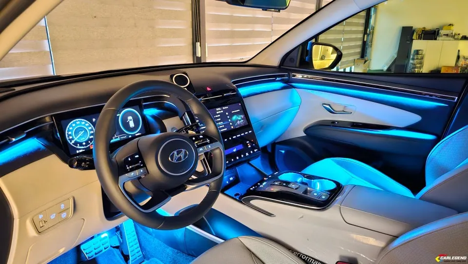 Hyundai Tucson NX4 ambient lighting - Hyundai Tucson NX4 Ambient Lighting Review: Cost & Results photo 3