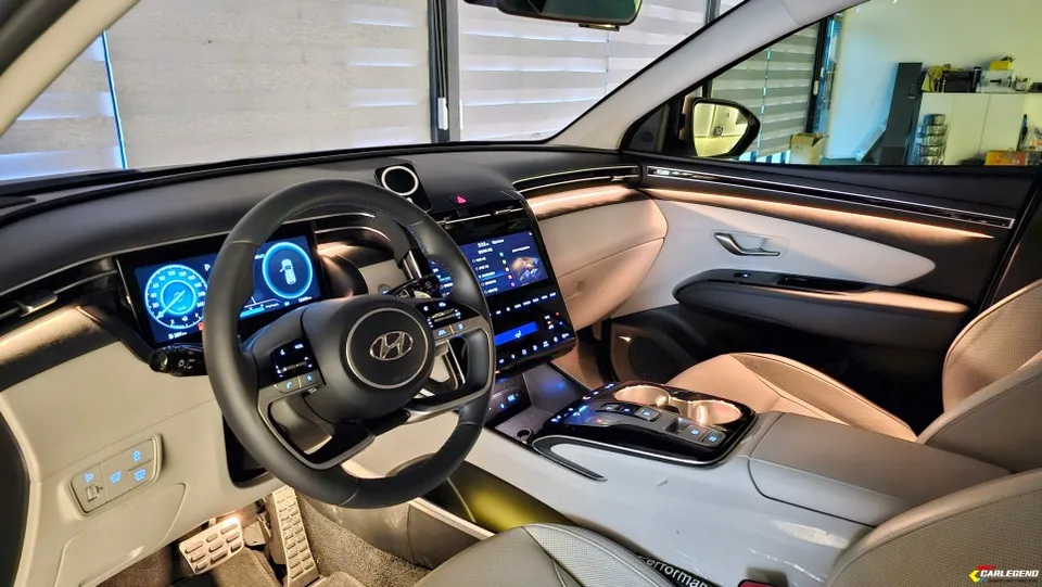 Hyundai Tucson NX4 ambient lighting - Hyundai Tucson NX4 Ambient Lighting Review: Cost & Results photo 5