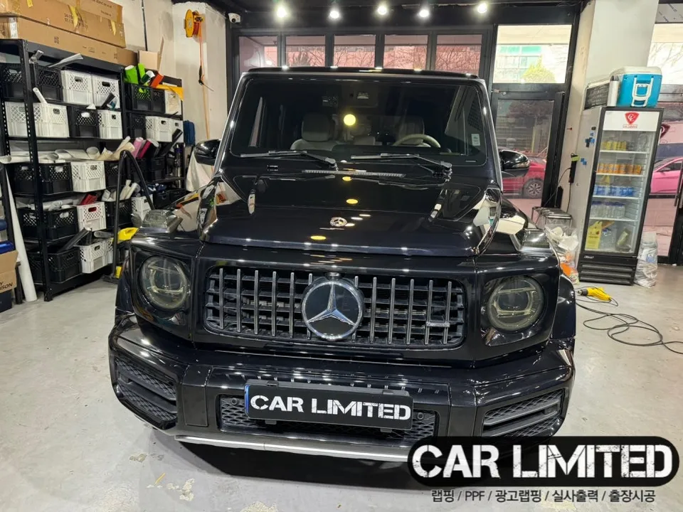 Mercedes-Benz G63 AMGのカーラッピング事例|費用目安・仕上がり 施工写真 2-3
