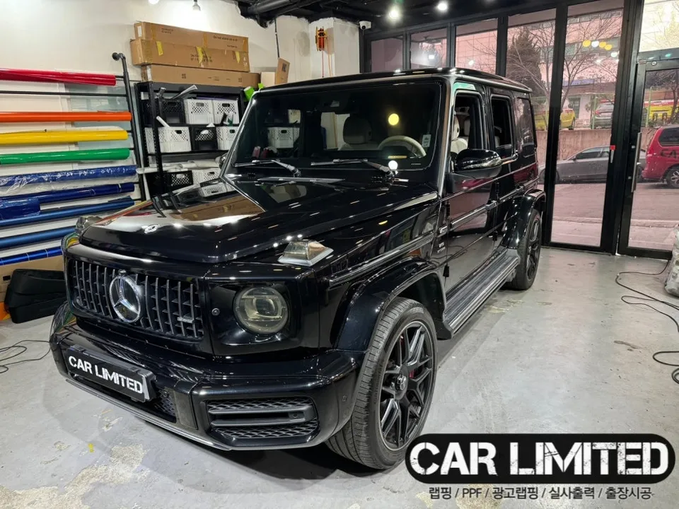 Mercedes-Benz G63 AMGのカーラッピング事例|費用目安・仕上がり 施工写真 3-3