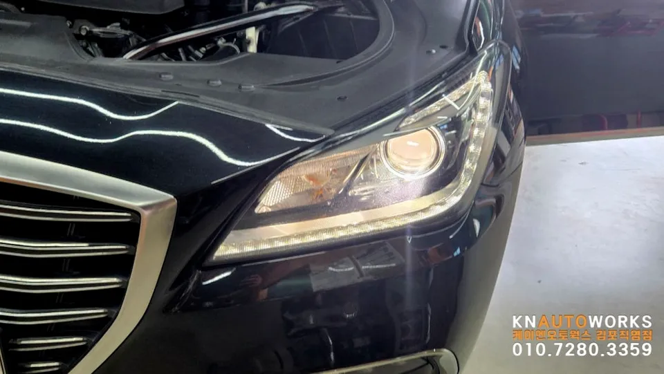 Genesis G80 lighting upgrade - Genesis G80 LED Headlight & Tail Light Upgrade Review photo 4
