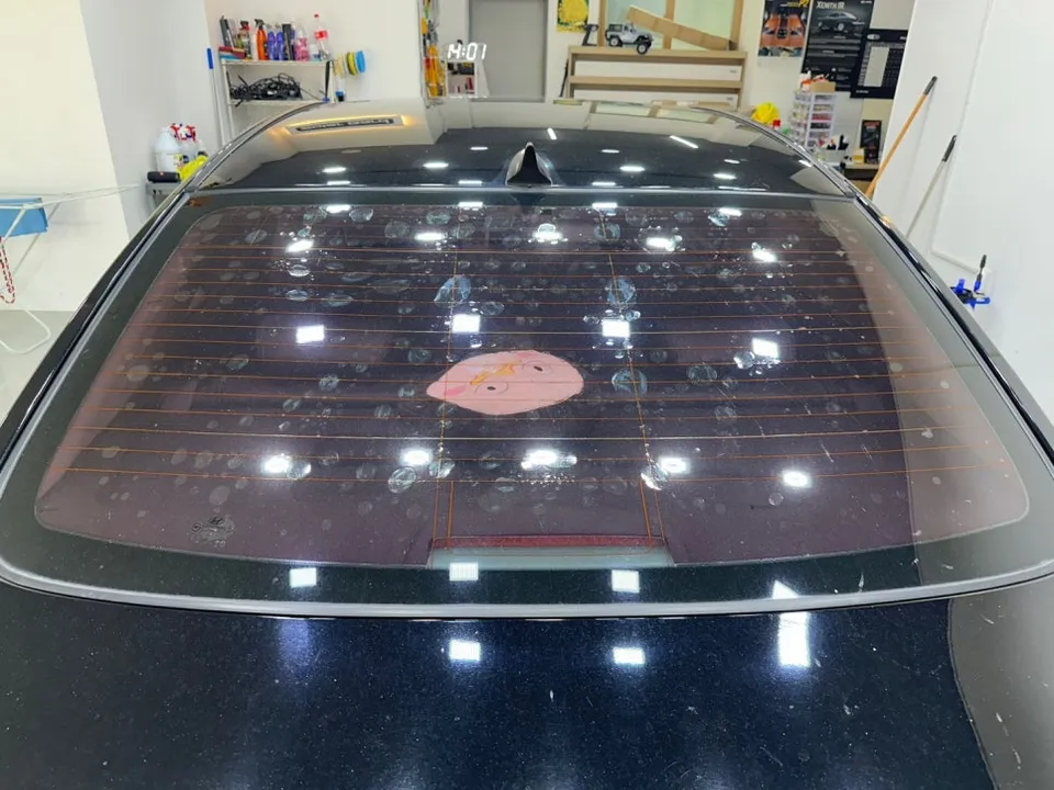 Hyundai Azera window tinting - Hyundai Azera Window Tinting Installation Review — Cost photo 3