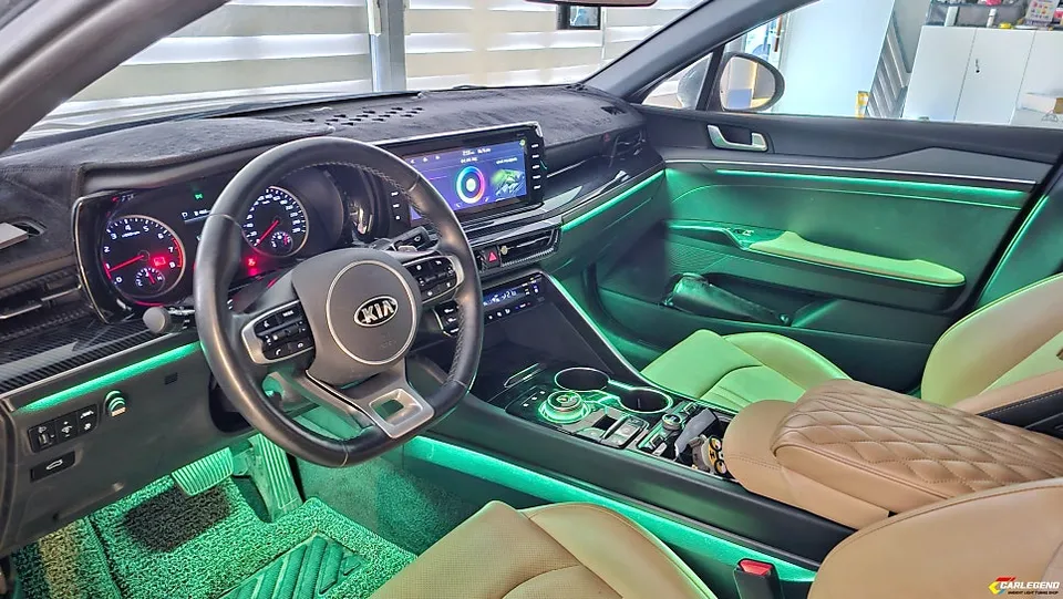 Kia K5 DL3 ambient lighting - Kia K5 DL3 Ambient Lighting Review - Premium Interior Upgrade photo 3