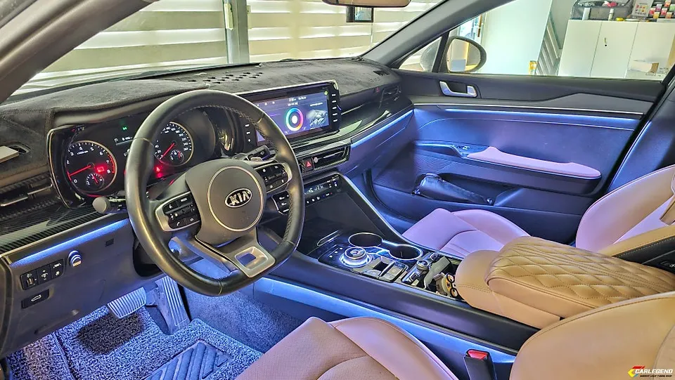 Kia K5 DL3 ambient lighting - Kia K5 DL3 Ambient Lighting Review - Premium Interior Upgrade photo 4
