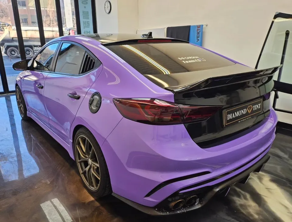 Hyundai Elantra window tinting - Hyundai Elantra Window Tinting Review — Blue Ocean Film photo 3