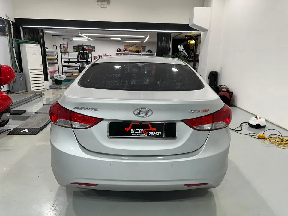 Hyundai Elantra MD window tinting - Hyundai Elantra MD Window Tinting Review — Before & After photo 4