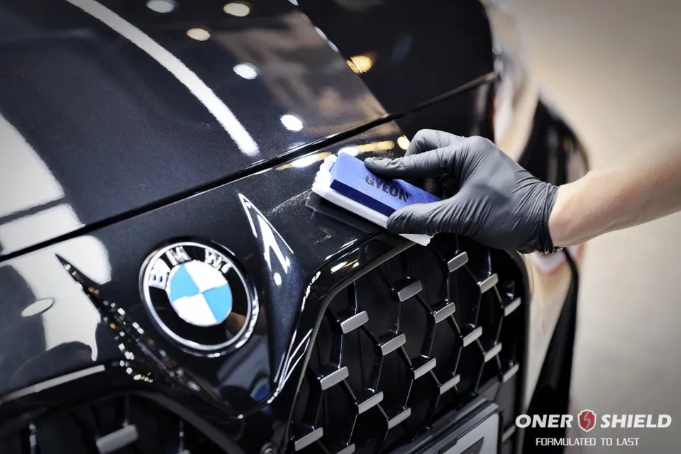 BMW 4 Seriesのガラスコーティング事例 施工写真 2-2