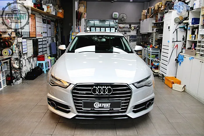 Audi A6のカーフィルム施工事例｜費用目安・仕上がり 施工写真 2-1