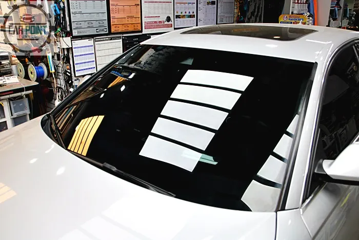 Audi A6のカーフィルム施工事例｜費用目安・仕上がり 施工写真 1-2