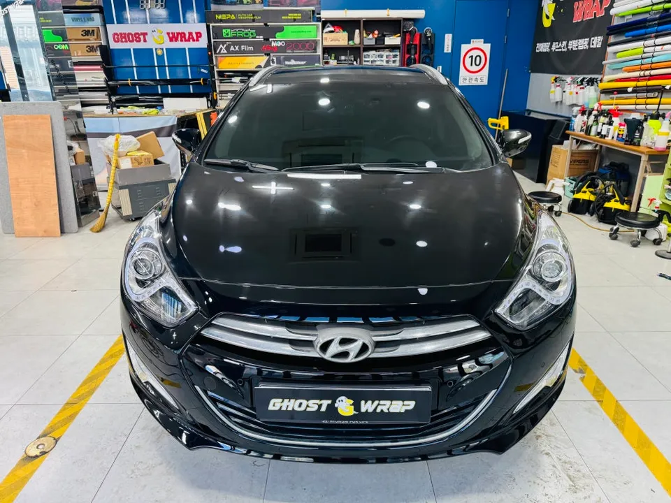 Hyundai i40のカーラッピング事例｜費用目安・仕上がり 施工写真 2-3