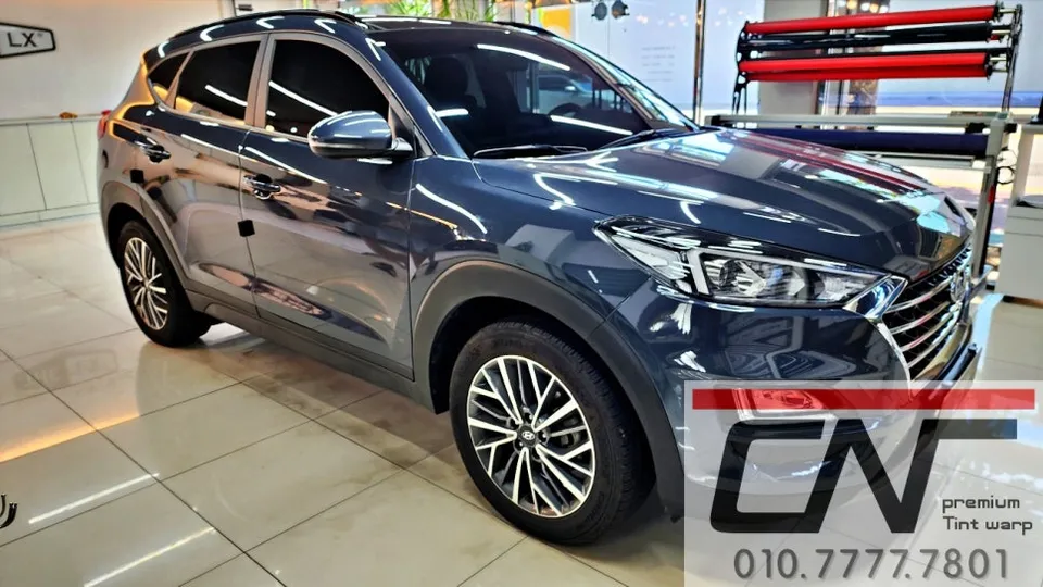 Hyundai Tucsonのカーフィルム施工事例｜費用目安・仕上がり 写真