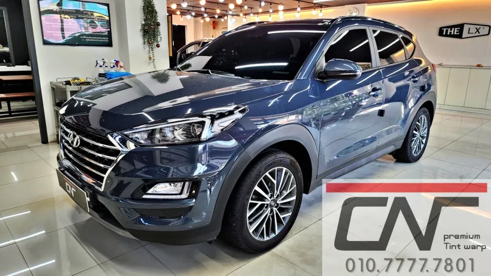 Hyundai Tucsonのカーフィルム施工事例|費用目安・仕上がり 施工写真 3-1