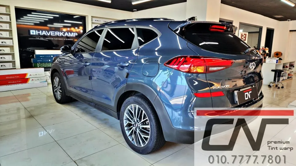 Hyundai Tucsonのカーフィルム施工事例|費用目安・仕上がり 施工写真 3-2