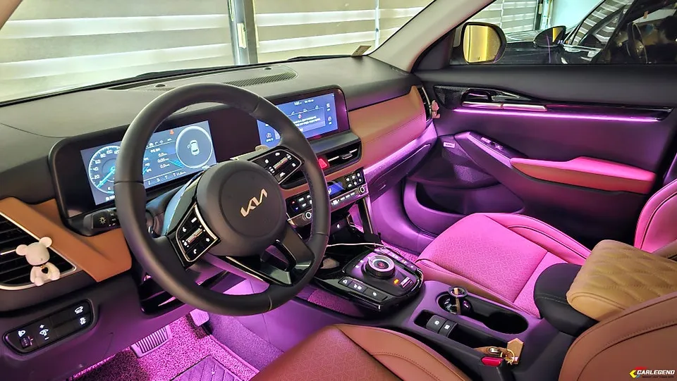 Kia Seltos ambient lighting - Kia Seltos Ambient Lighting Review: Cost & Results photo 3