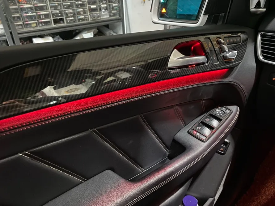 Mercedes-Benz GLE ambient lighting - Mercedes-Benz GLE Ambient Lighting Upgrade Review photo 3