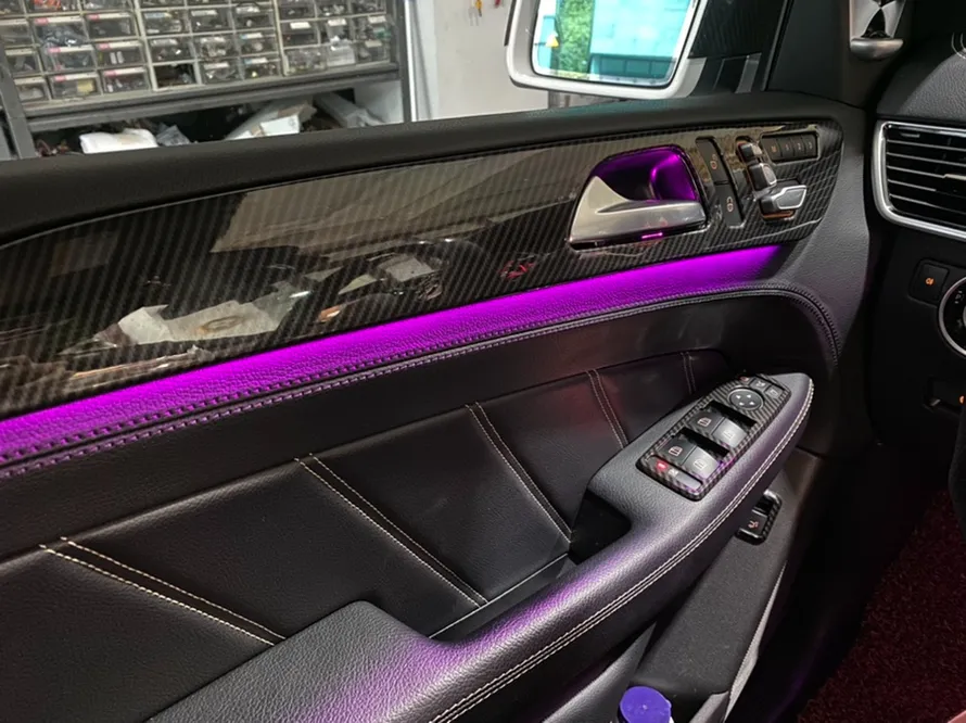 Mercedes-Benz GLE ambient lighting - Mercedes-Benz GLE Ambient Lighting Upgrade Review photo 4