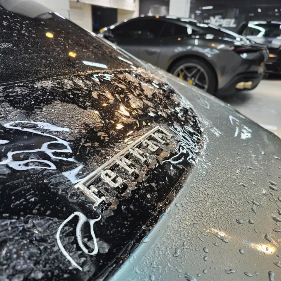 Ferrari RomaのPPF施工事例 施工写真 6