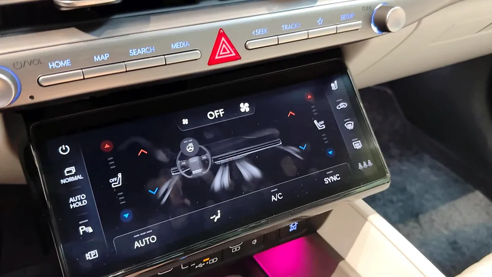Hyundai Azeraのガラスコーティング事例|韓国での施工費用目安 施工写真 2-2