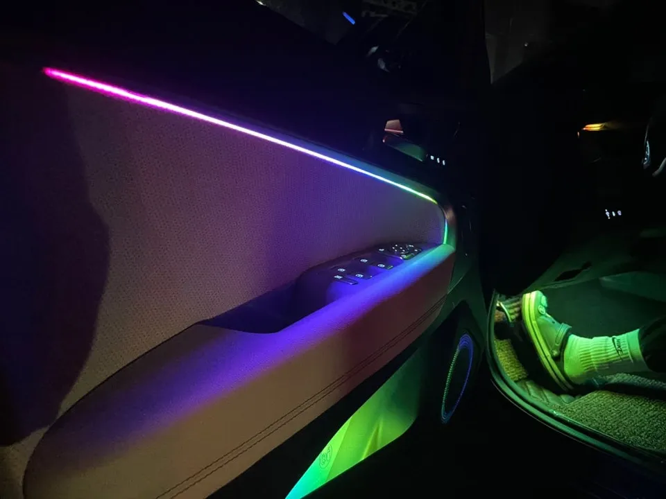 Genesis G70 ambient lighting - Genesis G70 Ambient Lighting Review - Enhanced Interior LED Mood photo 3