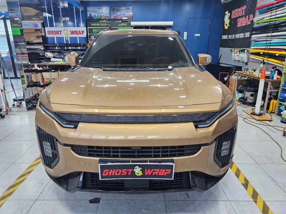 SsangYong Actyonのカーラッピング事例｜費用目安・仕上がり 施工写真 1-2